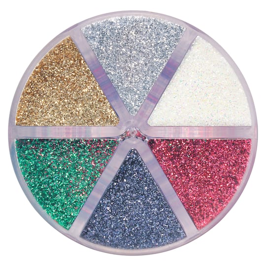 12 Pack: Chunky Polyester Glitter Mix by Recollections